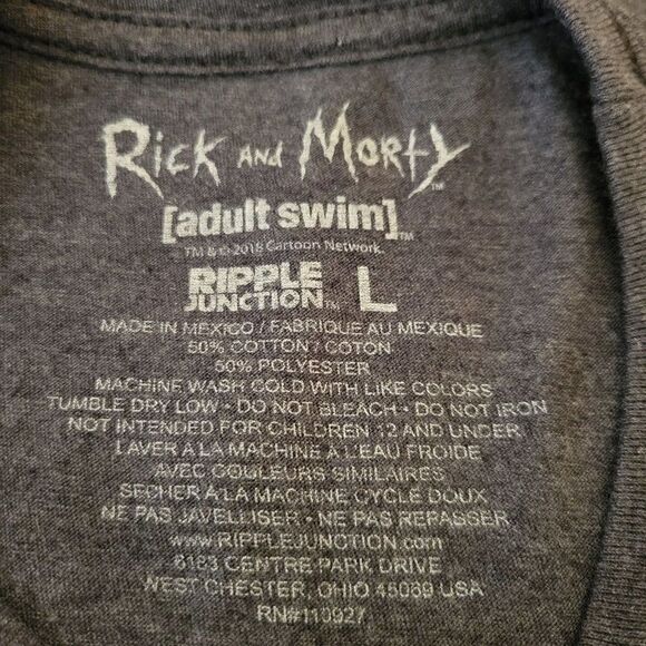 Rick and Morty Men's Graphic T-Shirt (Size L) - Picture 6 of 7